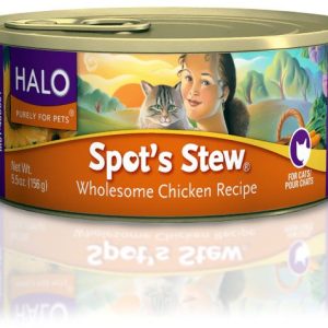 HALO Spot’s Stew Wholesome Chicken Cat Food (5.5 oz)