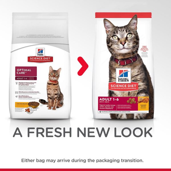 Hill's Science Diet Feline Adult 1-6 Chicken Recipe (7 lb)