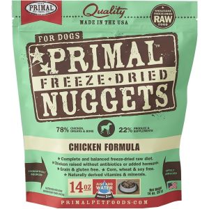 Primal Freeze Dried Chicken Dog Food (14 oz)