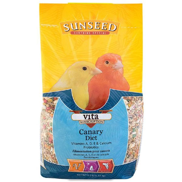 Sunseed Vita Canary Diet 2.5 lbs