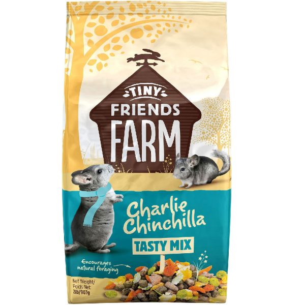 Supreme Tiny Friends Farm Charlie Chinchilla Food 2-lb