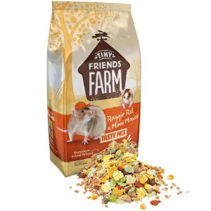 Supreme Tiny Friends Farm Reggie Rat & Mimi Mouse Food 2-lb