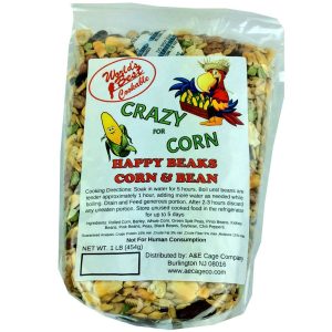 World’s Best Crazy for Corn Happy Beaks Corn & Bean (1 lb)